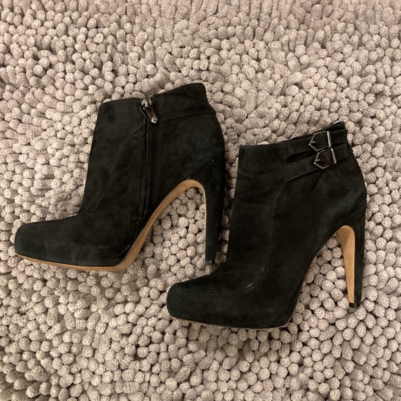 Suede booties - Picture 4 of 13